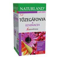 Naturland Naturland Gyümölcstea Tőzegáfonya-Echinacea 20 filter