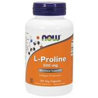 NOW Foods Now L-Proline 500 mg vegán kapszula 120 db