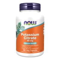 NOW Foods Now Potassium (Kálium) Citrate 99 mg kapszula 180 db