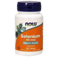 NOW Foods Now Selenium tabletta 100 db