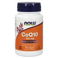 NOW Foods Now Q10 koenzim 100 mg lágyzselatin kapszula CoQ10 50 db