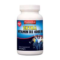 Pharmekal Pharmekal D3-vitamin 4000 NE (4000 IU) kapszula 350 db