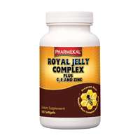 Pharmekal Pharmekal Royal Jelly Méhpempő, Cink, C-, E-vitamin 100 db