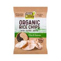 Rice up Rice Up Barna Rizs Chips Chia-Quinoa 25 g