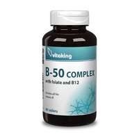 Vitaking Vitaking B-50 komplex vitamin tabletta 60 db