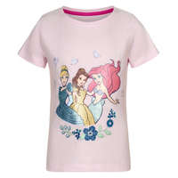 KORREKT WEB Disney Hercegnők gyerek rövid póló, felső 110/116 cm
