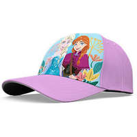 KORREKT WEB Disney Jégvarázs Purple Flowers gyerek baseball sapka 54 cm