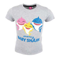 KORREKT WEB Baby Shark Doo gyerek rövid póló, felső 92 cm