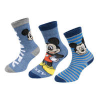 KORREKT WEB Disney Mickey Blue Stripe gyerek zokni 27/30