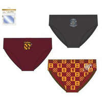KORREKT WEB Harry Potter Gryffindor gyerek fehérnemű, alsó 3 darab/csomag 6 - 8 év / 116 - 128 cm