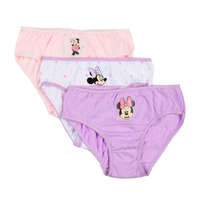 KORREKT WEB Disney Minnie Purple Dots gyerek fehérnemű, bugyi 3 darab/csomag 6 - 8 év / 116 - 128 cm