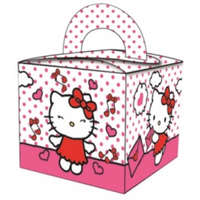 KORREKT WEB Hello Kitty Dots ajándékdoboz, party box