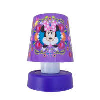 KORREKT WEB Disney Minnie Purple mini asztali lámpa 11 cm