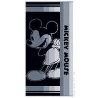 KORREKT WEB Disney Mickey Black fürdőlepedő, strand törölköző 70x140cm (Fast Dry)