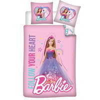 KORREKT WEB Barbie Follow Your Heart gyerek ágyneműhuzat 100×135 cm, 40×60 cm