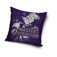 KORREKT WEB Transformers Master of Destruction párnahuzat 40x40 cm Velúr