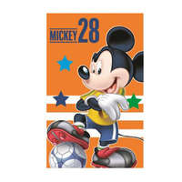 KORREKT WEB Disney Mickey Football Orange kéztörlő arctörlő, törölköző 35x65cm