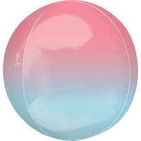 KORREKT WEB Ombré Pink and Blue Gömb Fólia lufi 40 cm