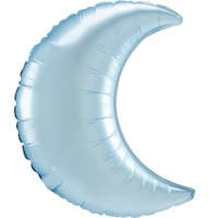 KORREKT WEB Pastel Blue Crescent szatén hold fólia lufi 66 cm