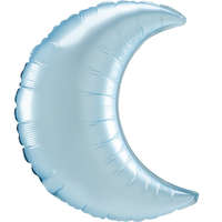 KORREKT WEB Pastel Blue Crescent szatén hold fólia lufi 89 cm