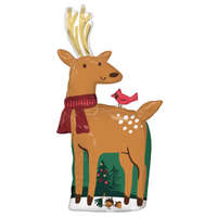 KORREKT WEB Reindeer, Rénszarvas fólia lufi 101 cm