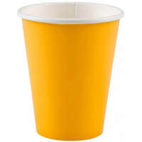 KORREKT WEB Sunshine Yellow papír pohár 8 db-os 250 ml
