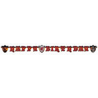 KORREKT WEB Knights, Lovagok Happy Birthday felirat 177 cm