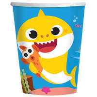 KORREKT WEB Baby Shark Music papír pohár 8 db-os 250 ml