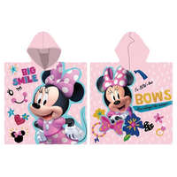 KORREKT WEB Disney Minnie Smile strand törölköző poncsó 55x110 cm (Fast Dry)