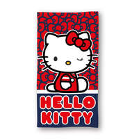 KORREKT WEB Hello Kitty Cutie Style fürdőlepedő, strand törölköző 70x140cm (Fast Dry)