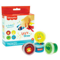 KORREKT WEB Fisher-Price Let's Draw baba ujjfesték 4 db-os