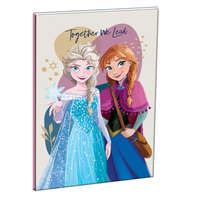 KORREKT WEB Disney Jégvarázs Together We Lead B/5 vonalas füzet 40 lapos