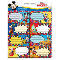 KORREKT WEB Disney Mickey füzetcímke 16 db-os