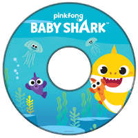 KORREKT WEB Baby Shark Adventure úszógumi 51 cm