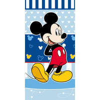 KORREKT WEB Disney Mickey Blue fürdőlepedő, strand törölköző 70x140cm