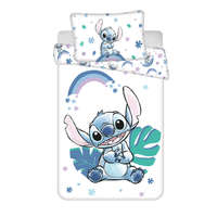 KORREKT WEB Disney Lilo és Stitch, A csillagkutya Rainbow gyerek, ovis ágyneműhuzat 100×135 cm, 40×60 cm