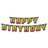 KORREKT WEB Játék Game On Happy Birthday felirat 160 cm
