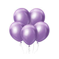 KORREKT WEB Platinum Light Purple, Lila léggömb, lufi 7 db-os 12 inch (30 cm)