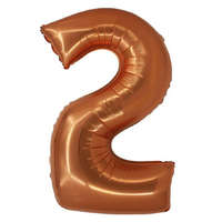 KORREKT WEB Réz 2-es Copper szám fólia lufi 76 cm