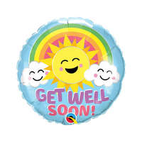 KORREKT WEB Get Well Soon Sunny fólia lufi 46 cm
