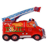 KORREKT WEB Tűzoltóautó Fire Car fólia lufi 36 cm (WP)