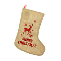 KORREKT WEB Reindeer, Karácsonyi kandalló zokni, csizma 44,5 cm