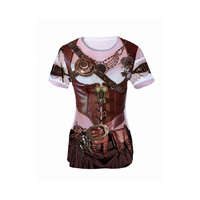 KORREKT WEB Pirate, Kalóz 3D női póló, felső M