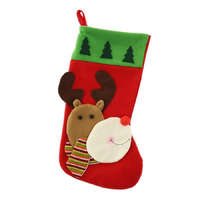 KORREKT WEB Reindeer, Rénszarvas Karácsonyi kandalló zokni, csizma 41 cm