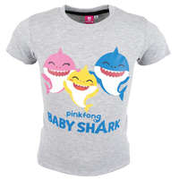 KORREKT WEB Baby Shark Doo gyerek rövid póló, felső 4 év/104 cm