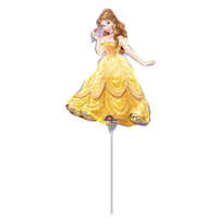 KORREKT WEB Disney Hercegnők Belle mini fólia lufi 33 cm (WP)