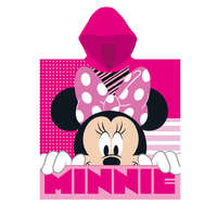 KORREKT WEB Disney Minnie strand törölköző poncsó 55x110 cm (Fast Dry)