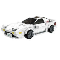 KORREKT WEB CaDA® C55012W - Mazda FC35 RX-7 fehér Versenyautó - lego-kompatibilis építőjáték - 282 db építőkocka