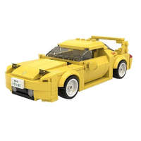 KORREKT WEB CaDA® C55013W - Mazda FD35 RX-7 Versenyautó - lego-kompatibilis építőjáték - 278 db építőkocka