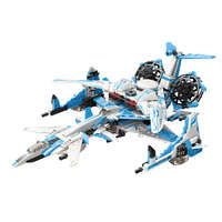 KORREKT WEB QMAN® 41106 - legó-kompatibilis építőjáték - 564 db építőkocka - 6 az 1-ben A galaxis harcosa